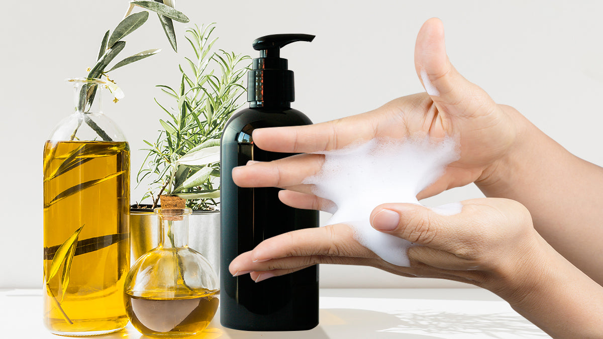 How to Make Homemade Foaming Hand Soap with Rosemary Essential Oil