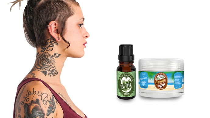 Tea Tree and Coconut Oil for Tattoos: Learn How to Use Oils for Tattoo Aftercare Treatment