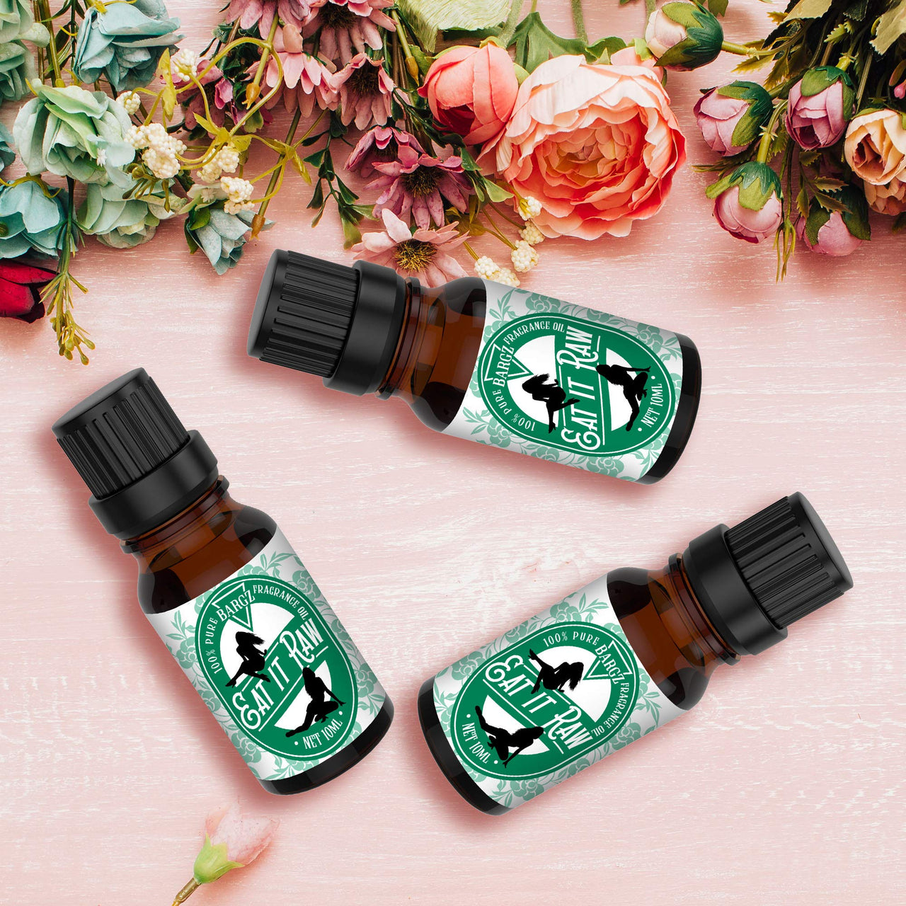 Bargz Eat It Raw Fragrance Perfume Oil, Mature Fruity Scent with Sweet Awakening Effect
