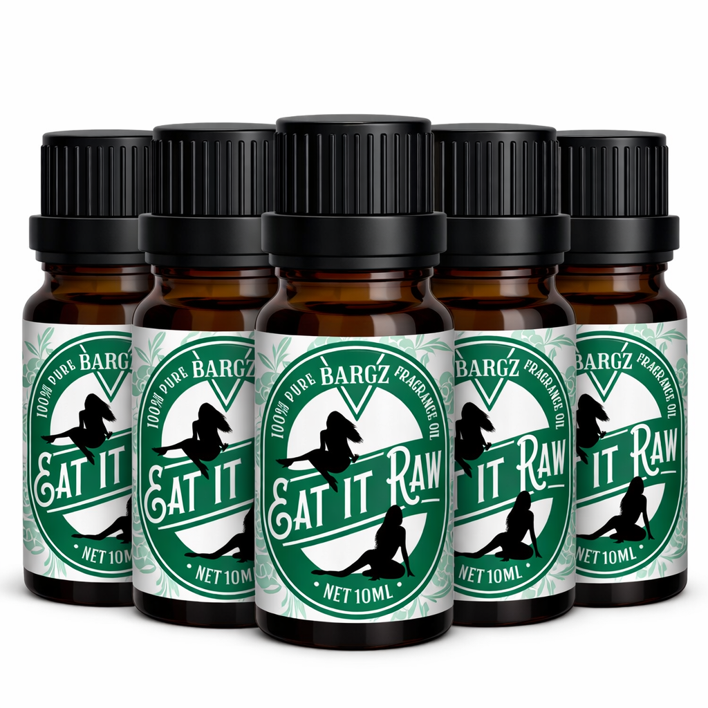 Bargz Eat It Raw Fragrance Perfume Oil, Mature Fruity Scent with Sweet Awakening Effect