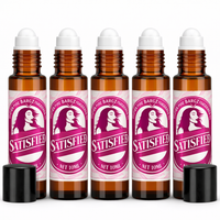 Bargz Satisfied Fragrance Oil for Women - 10ml (0.33oz) (Floral) Roller Bottle