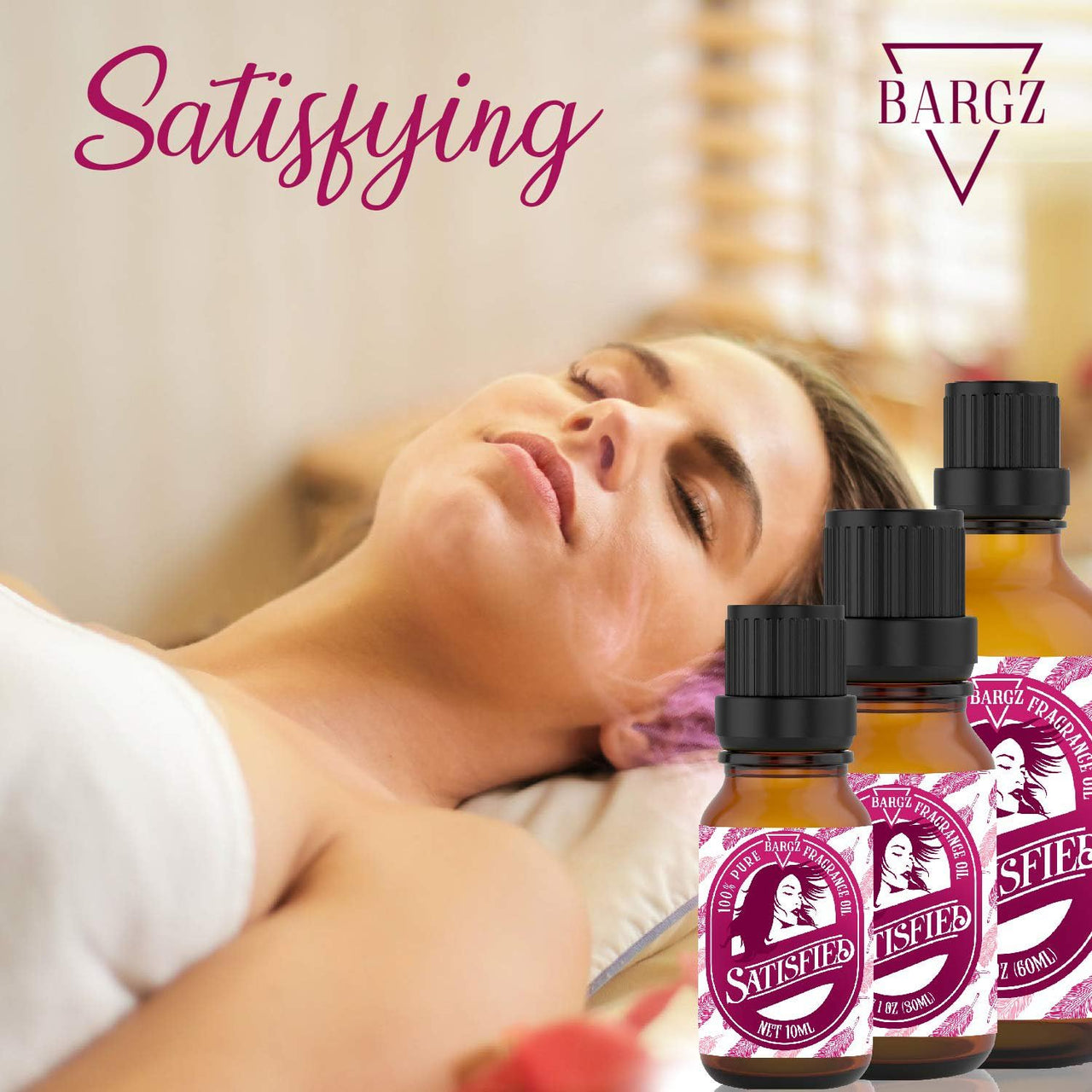 Bargz Satisfied Fragrance Oil for Women - 10ml (0.33oz) (Floral)