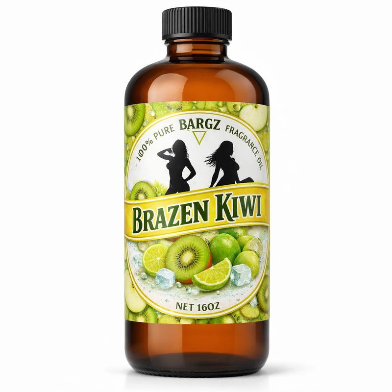 Bargz Brazen Kiwi Fragrance Oil - 16oz Full Size Bottle