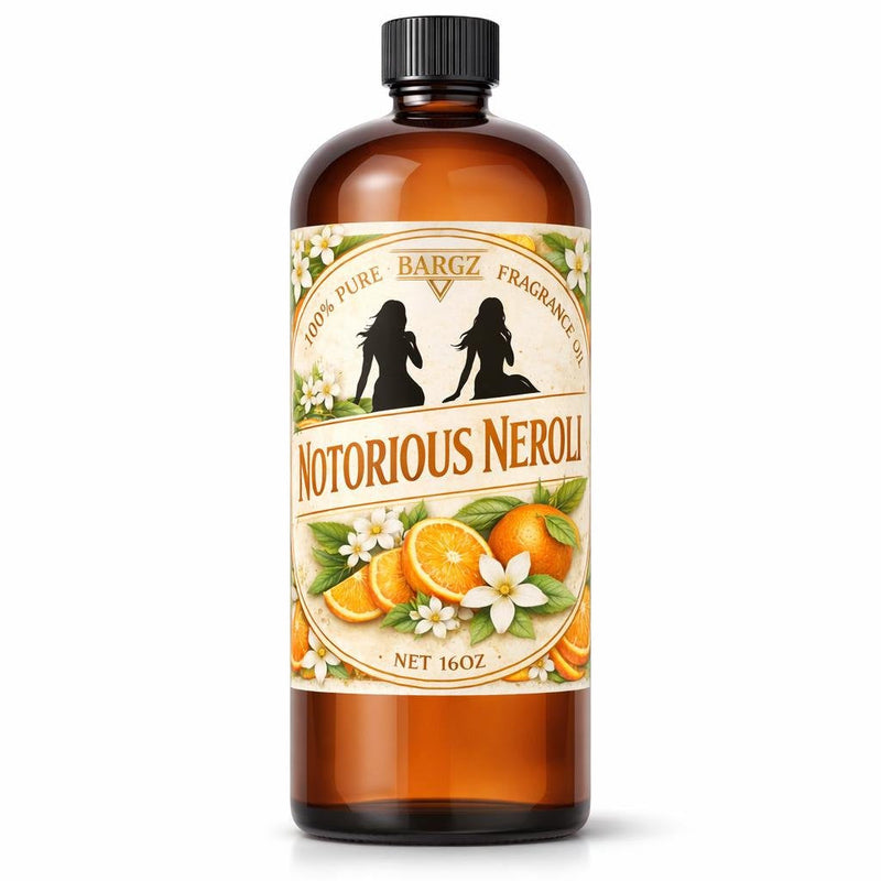 Bargz Notorious Neroli Fragrance Oil - 16oz Full Size Bottle