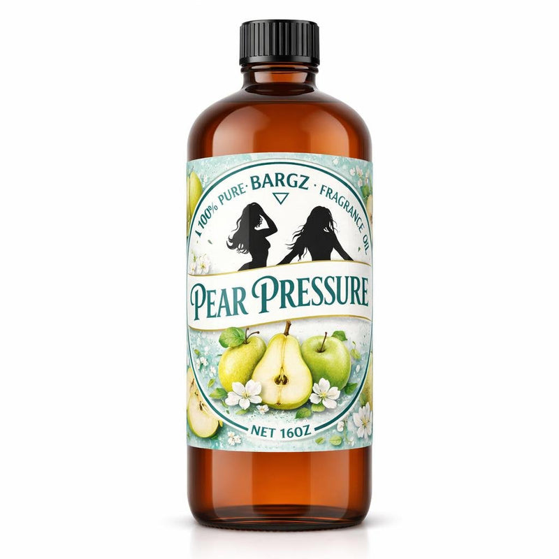 Bargz Pear Pressure Fragrance Oil - 16oz Full Size Bottle