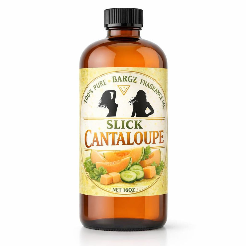 Bargz Slick Cantaloupe Fragrance Oil - 16oz Full Size Bottle