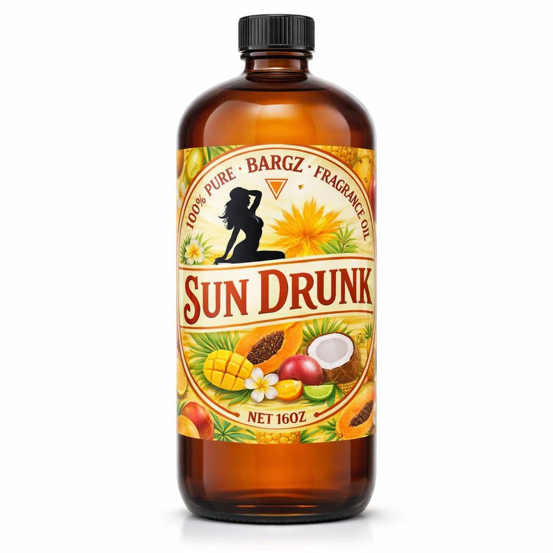 Bargz Sun Drunk Fragrance Oil - 16oz Full Size Bottle