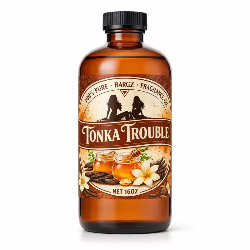 Bargz Tonka Trouble Fragrance Oil - 16oz Full Size Bottle