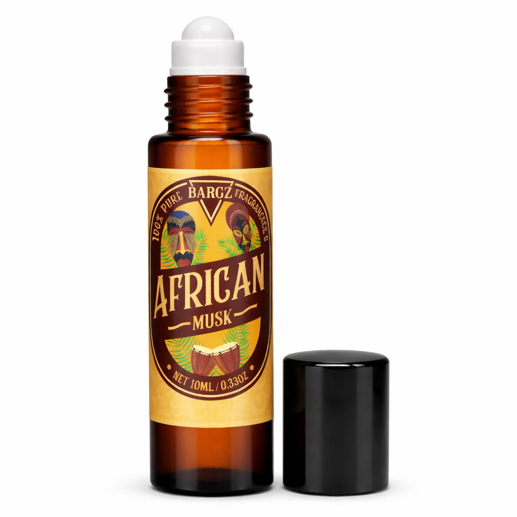 African Musk Fragrance Oil - 10ml (0.33oz) Roller Bottle
