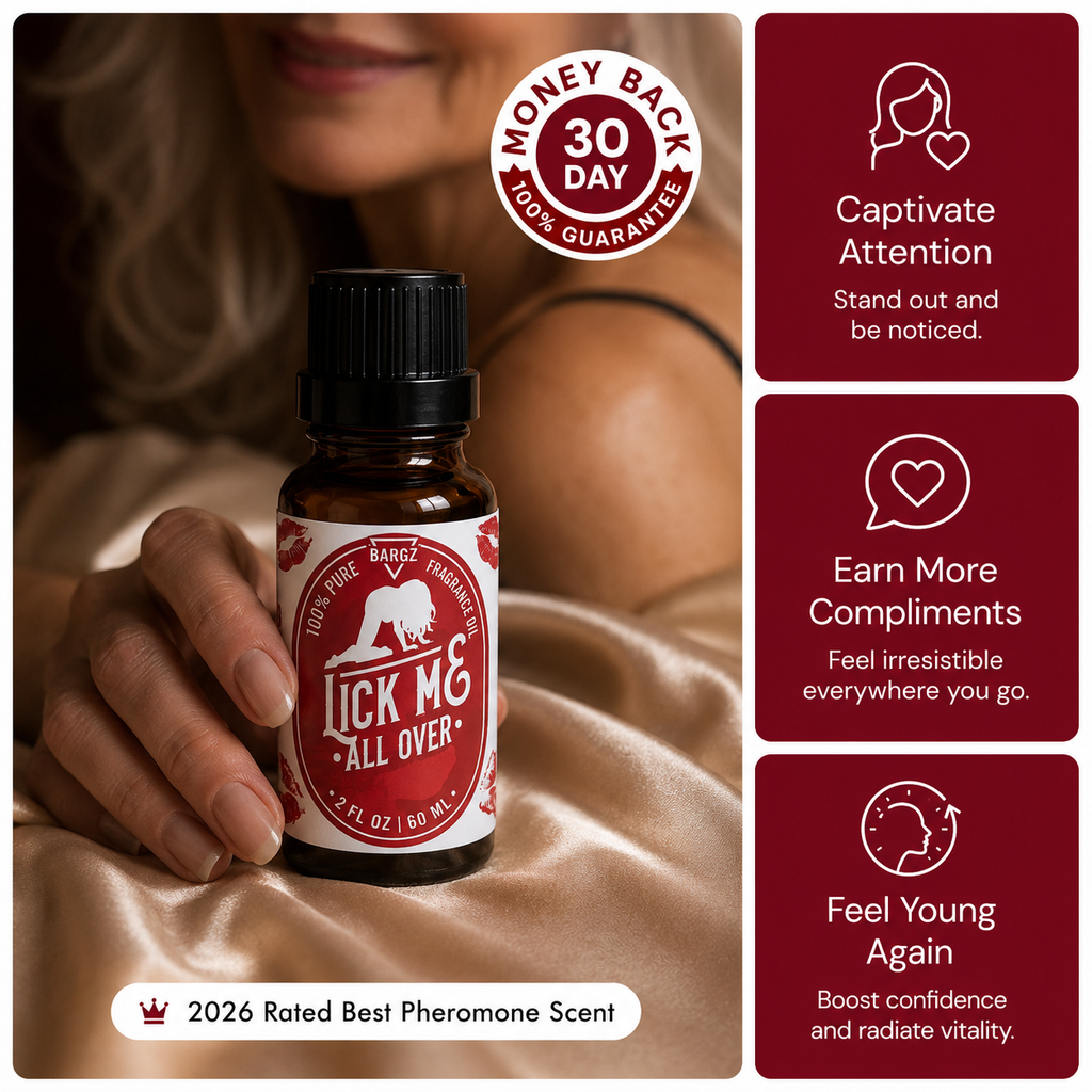 Bargz Lick Me All Over Perfume Oil, Exotic Fragrance
