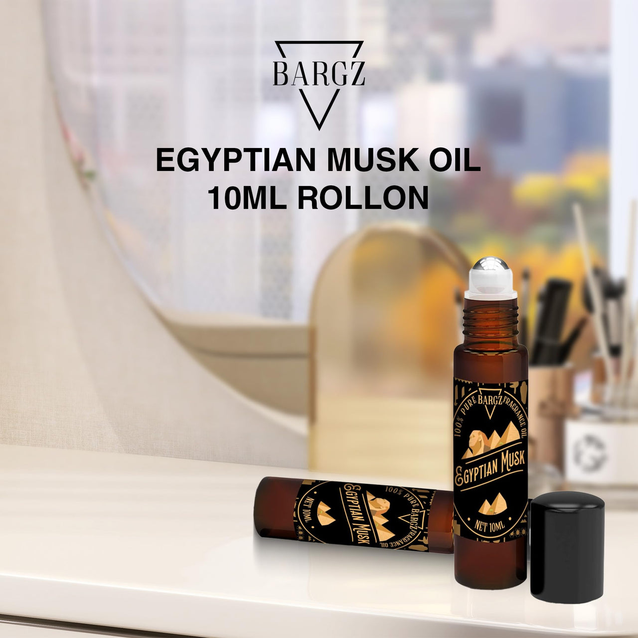 Bargz Natural Egyptian Musk Oil Bottle 0.33oz/10ml