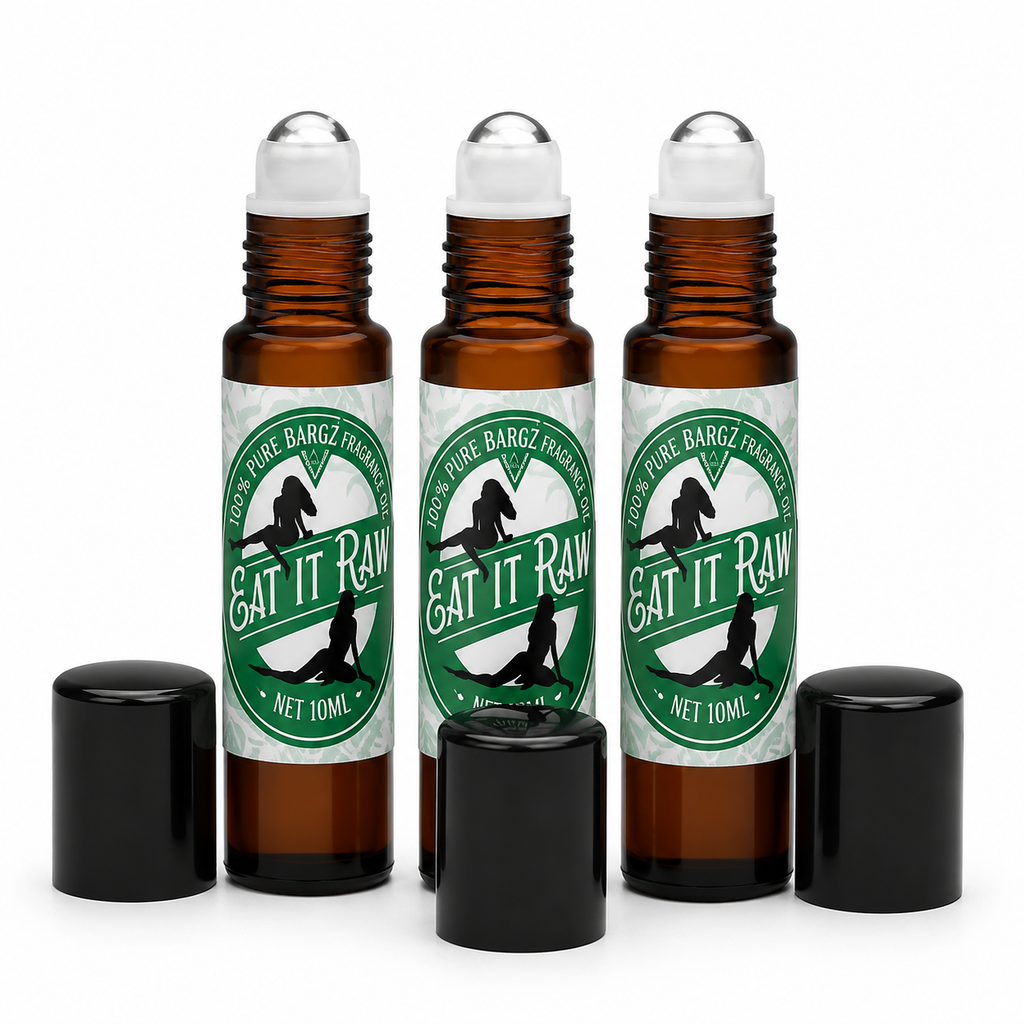 Bargz Eat It Raw Fragrance Perfume Oil, Mature Fruity Scent with Sweet Awakening Effect