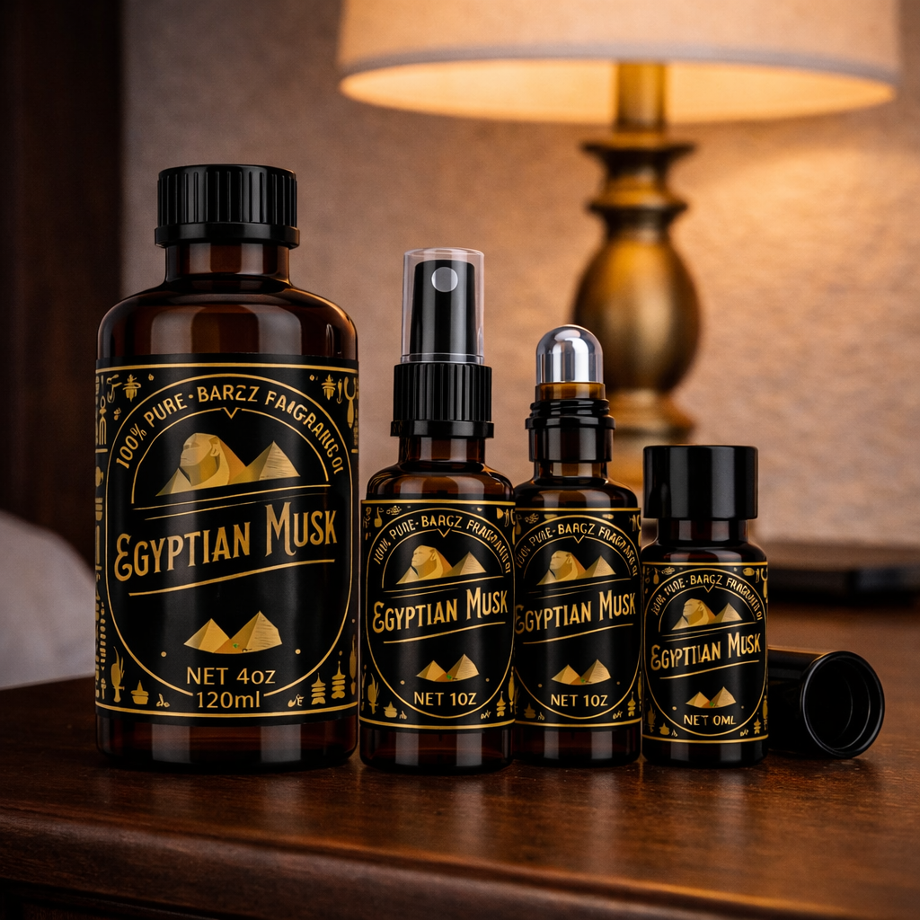The Full Experience Pack featuring Egyptian Musk