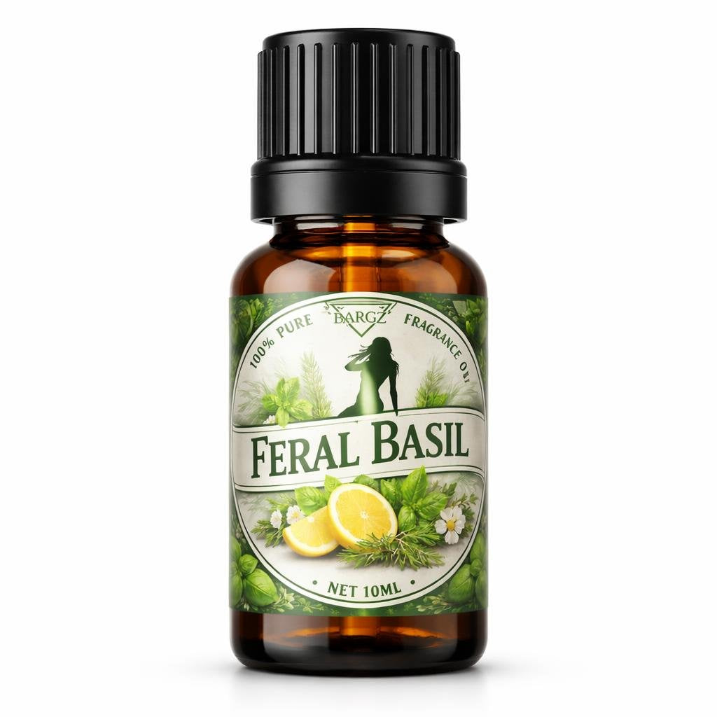 Bargz Feral Basil Fragrance Oil (Inspired by Maison Margiela Replica 'Under the Lemon Trees')