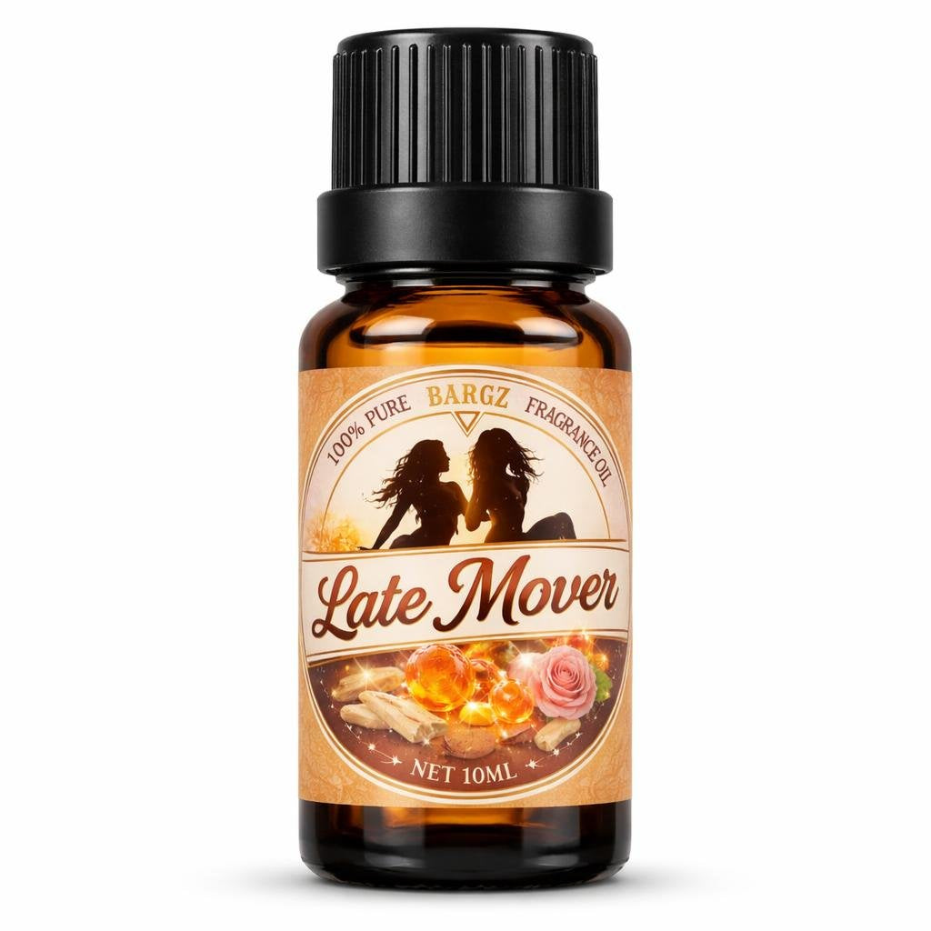 Bargz Late Mover Fragrance Oil (Inspired by 3 AM by Scentuals / inspired by a celebrity or niche flanker — likely references a warm floral-musky gourmand)