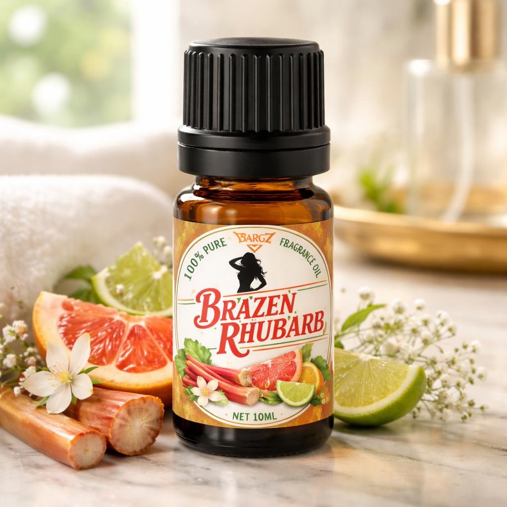 Bargz Brazen Rhubarb Fragrance Oil (Inspired by Hugo Boss Boss Orange (Women's))