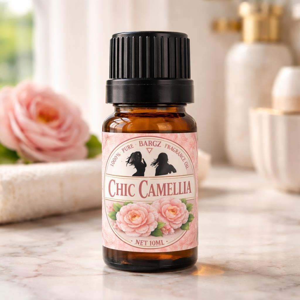 Bargz Chic Camellia Fragrance Oil (Inspired by 212 by Carolina Herrera (Women's))