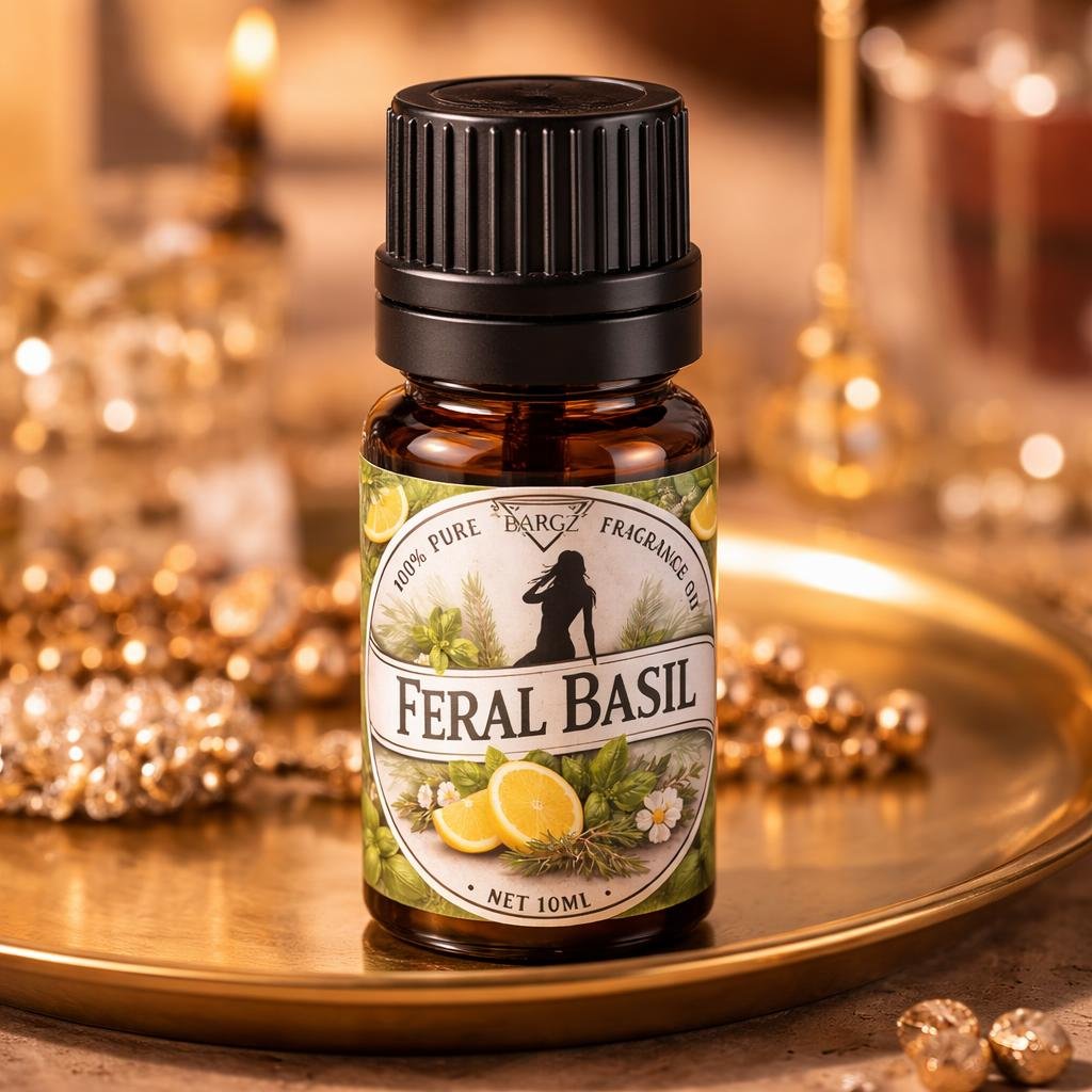 Bargz Feral Basil Fragrance Oil (Inspired by Maison Margiela Replica 'Under the Lemon Trees')