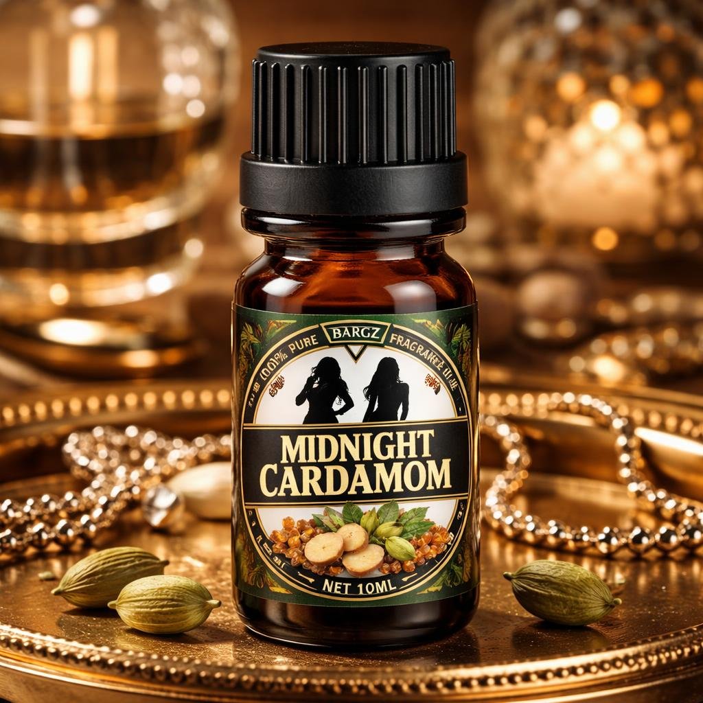Bargz Midnight Cardamom Fragrance Oil (Inspired by Carolina Herrera 212 VIP Men)