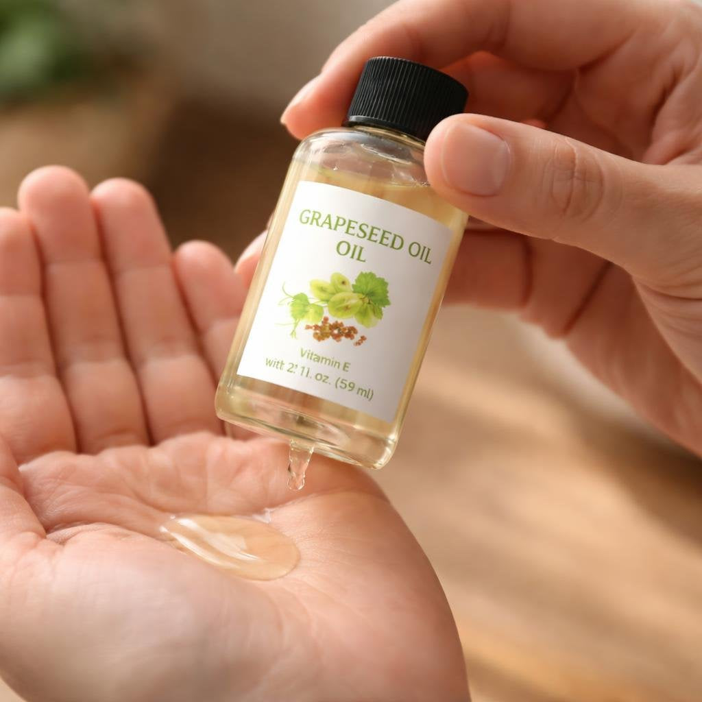 Grapeseed Oil with Vitamin E (2 Ounces)