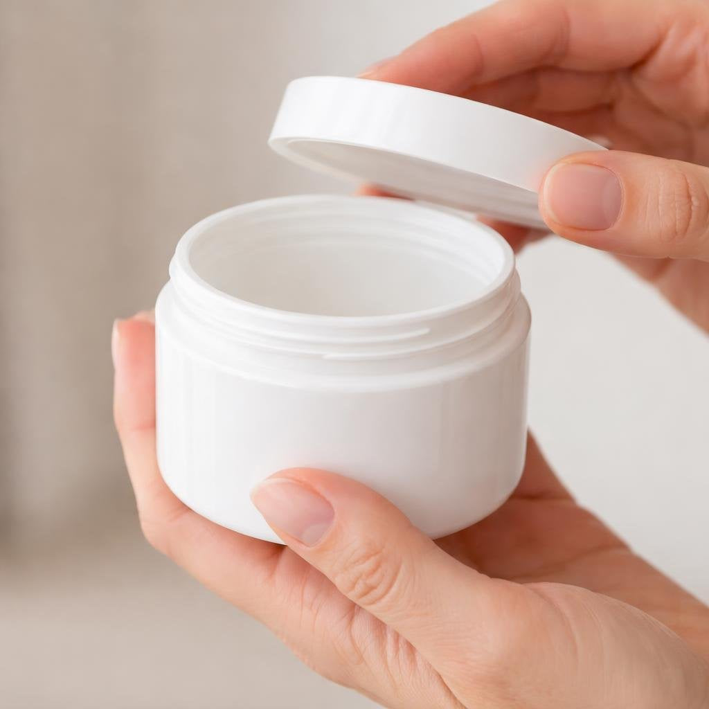 Double Wall Jar, White (1 Dozen)
