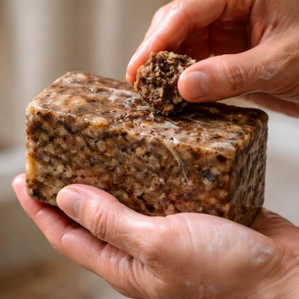 Premium Raw African Black Soap