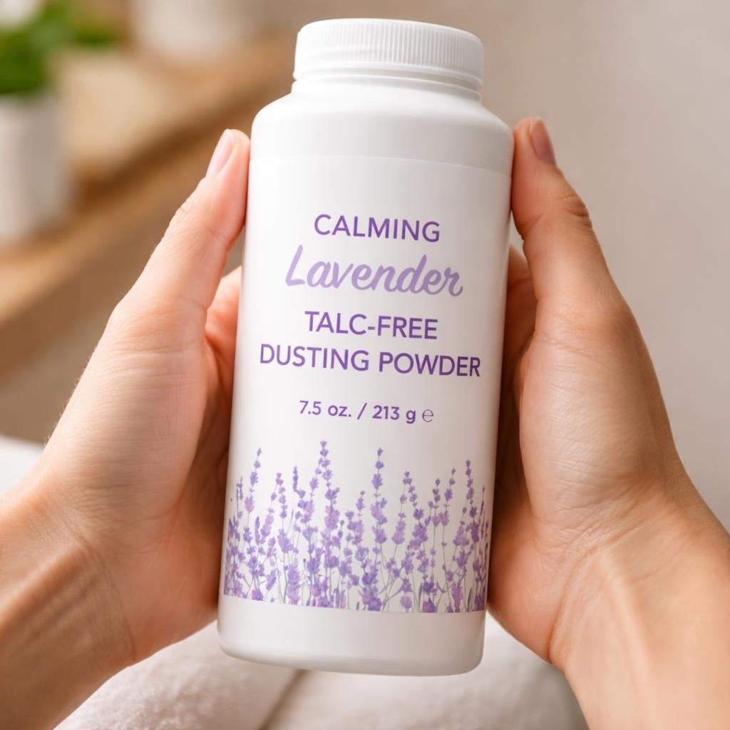 Lavender Dusting Powder, Talc Free