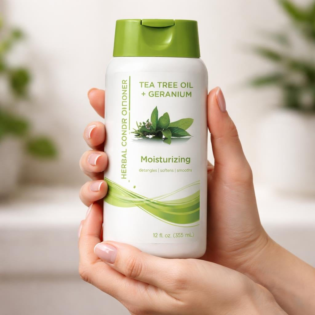 Herbal Conditioner with Tea Tree and Geranium (1.0 lb)