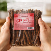 Cherry Licorice Root Chew Sticks (1 Pound)
