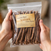 Licorice Root Chew Sticks, Natural (1 Pound)