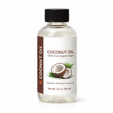 Coconut Oil, Pure and Natural (2 Ounces)
