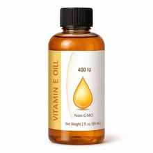 Vitamin E Oil 400 IU, Non GMO (2 Ounces)