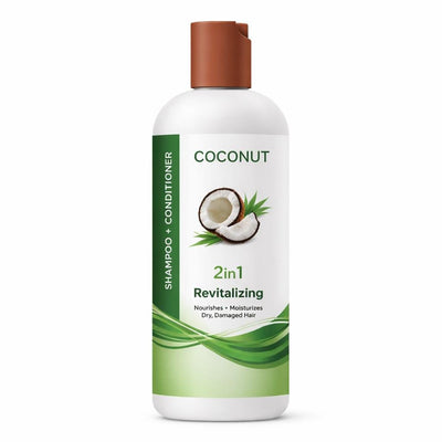 Coconut Shampoo and Conditioner 2 in 1 (16.0 oz)