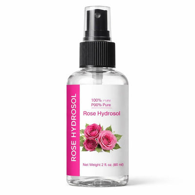 Rose Hydrosol, Floral Water Mist (2 Ounces)