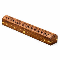 Hollow Coffin Incense Holder, 19 Inch (1.2 lb)