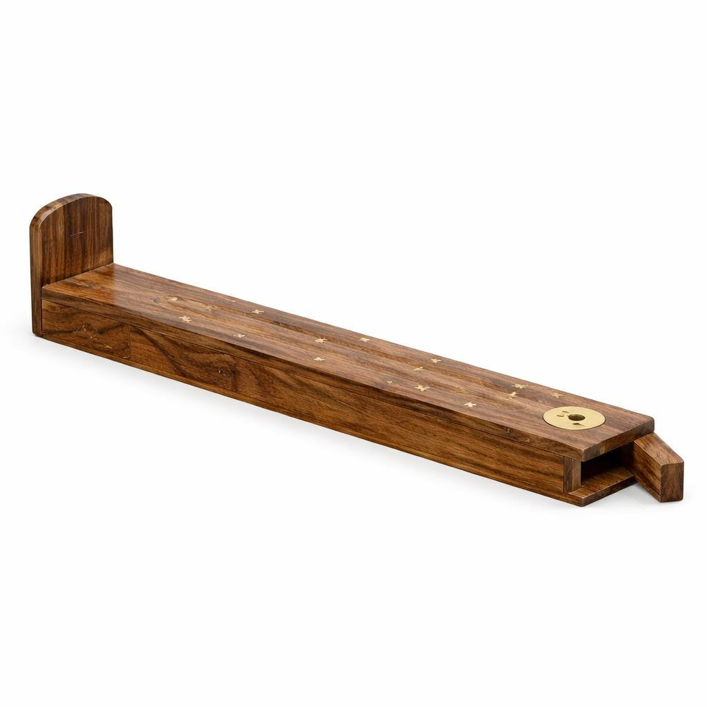 Incense Holder with Storage, 11 Inch (0.4 lb)