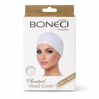 Pleated Head Cover, White (2.0 oz)