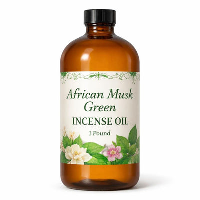African Musk Green Incense Oil (1 Pound)