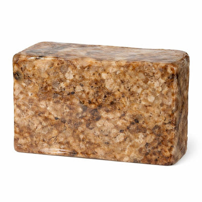 Raw African Black Soap, Premium (1 Pc, Approx. 0.3 to 0.5 Lb)