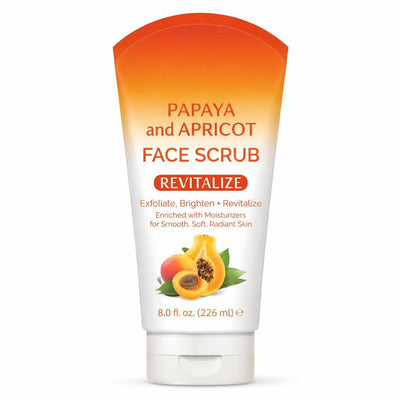 Papaya and Apricot Facial Scrub (8.0 oz)