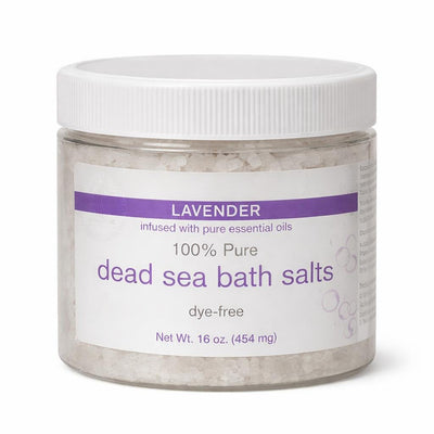 Lavender Dead Sea Bath Salt (1 Pound)