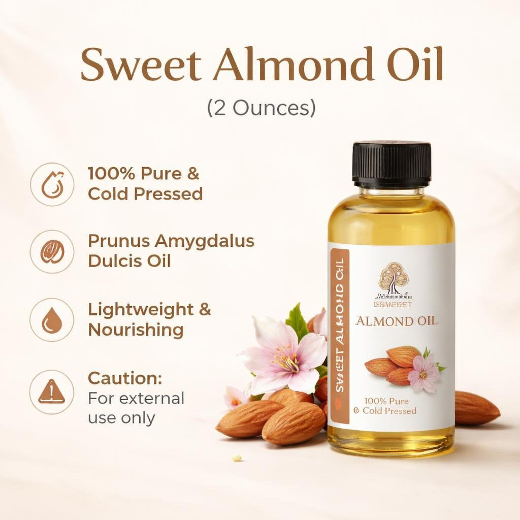 Sweet Almond Oil (2 Ounces)