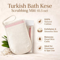 Turkish Bath Kese Scrubbing Mitt (0.5 oz)