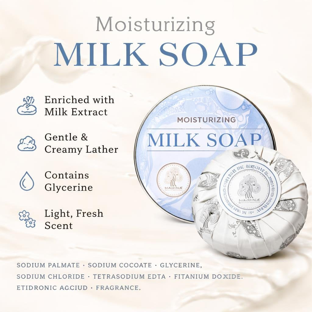 Moisturizing Milk Soap (3.5 oz)