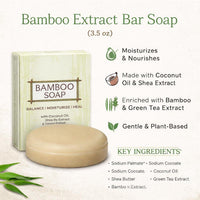 Bamboo Extract Bar Soap (3.5 oz)