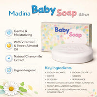 Madina Baby Soap (3.5 oz)
