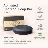 Activated Charcoal Soap Bar (3.5 oz)