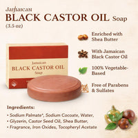 Jamaican Black Castor Oil Soap (3.5 oz)