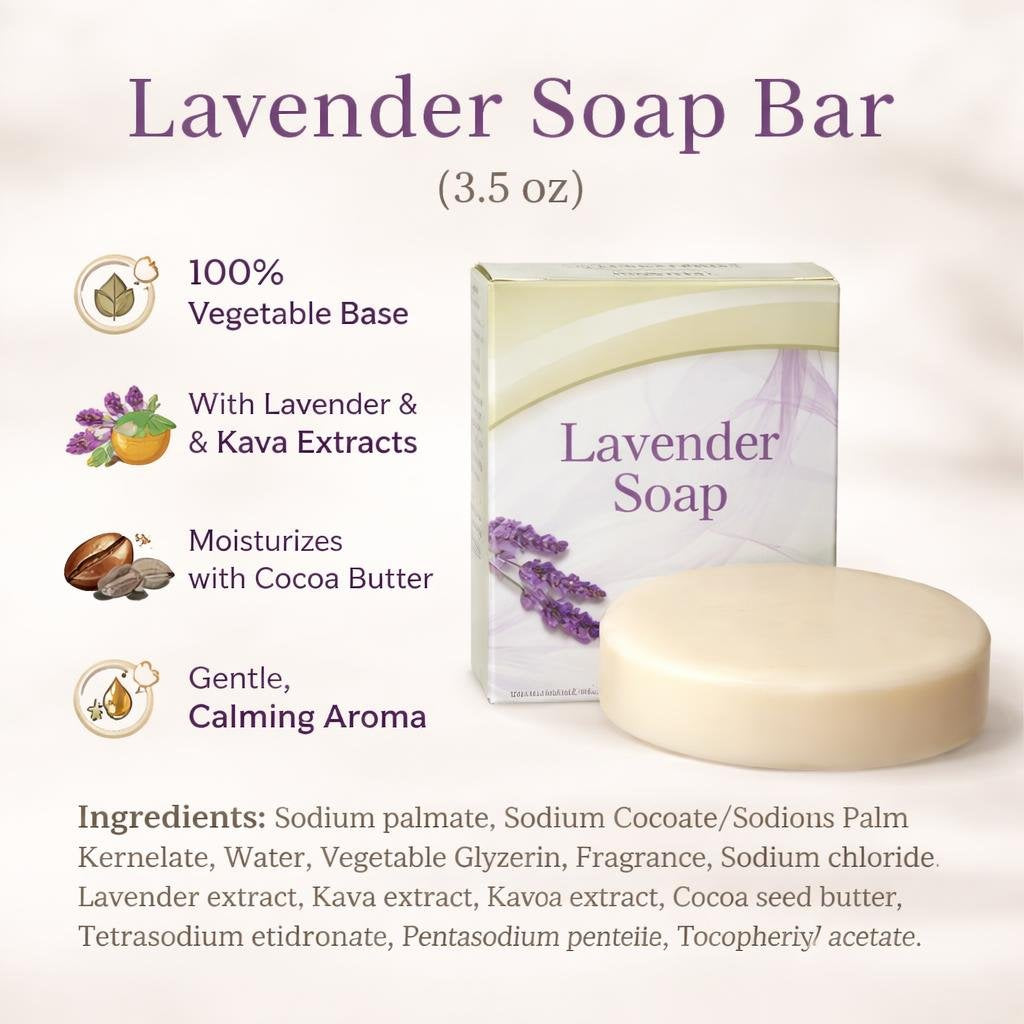 Lavender Soap Bar (3.5 oz)