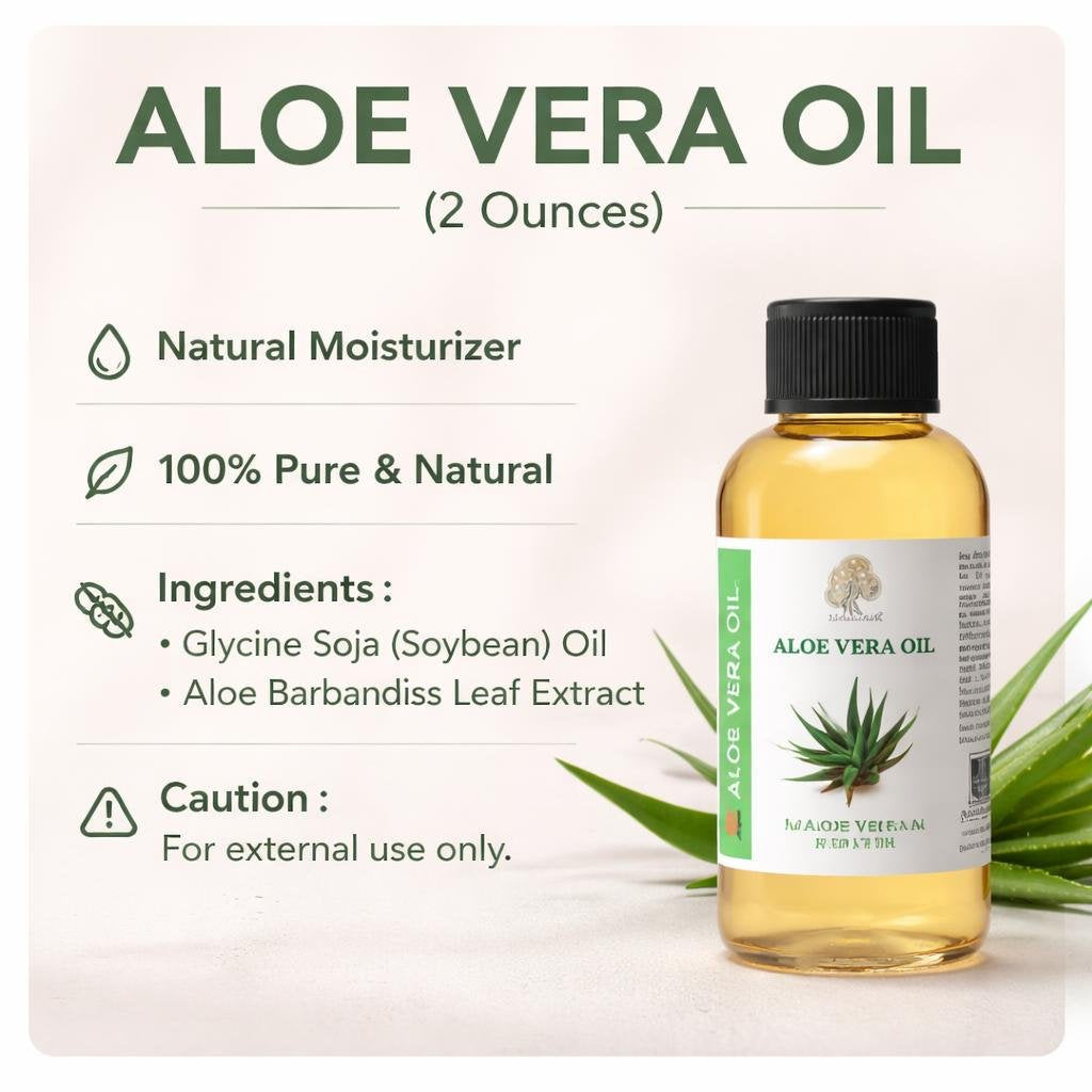 Aloe Vera Oil (2 Ounces)
